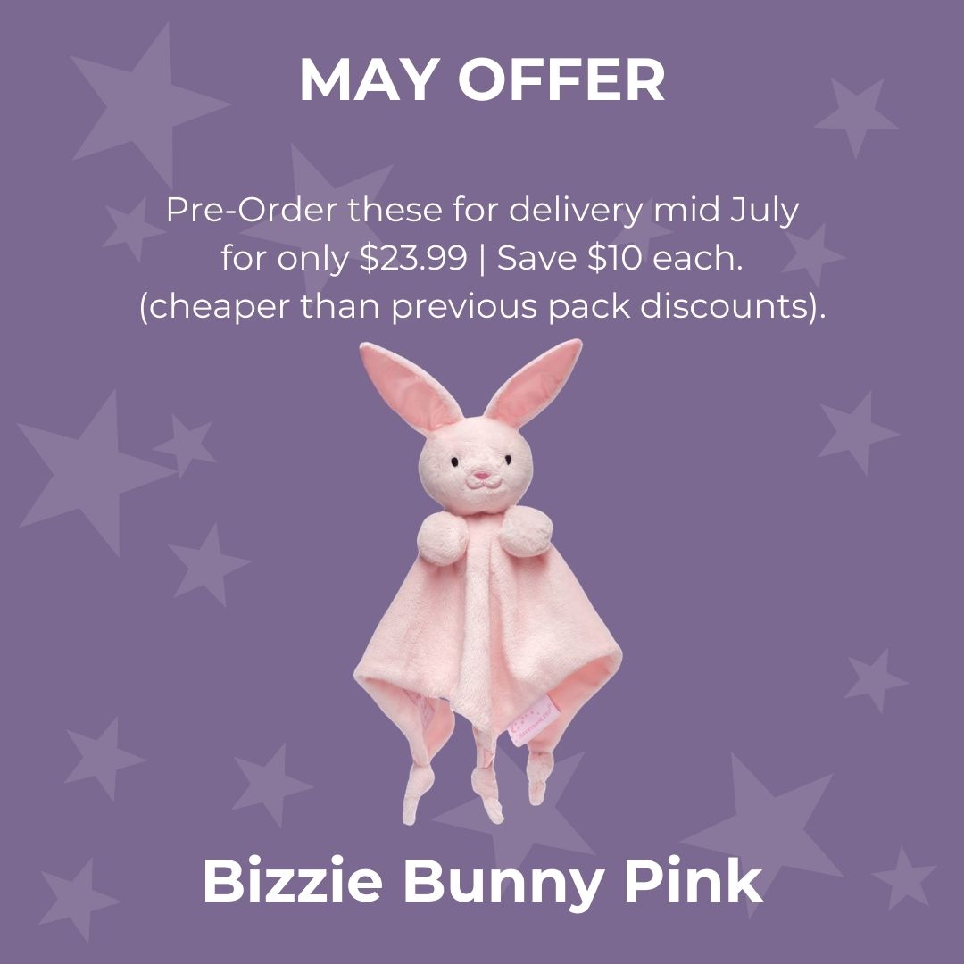 PRE-ORDER SHIP MID JULY | Bizzie Bunny Pink Comforter